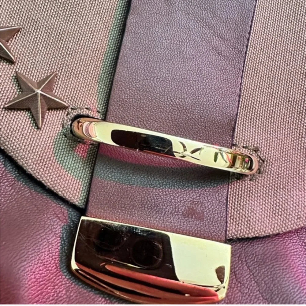 RARE Delphine Delafon Utilitarian Military crossbody Chain shoulder bag - Picture 11 of 11